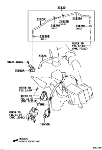 2382631150-HOSE, FUEL VAPOR FEED, NO.1
