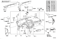 5540148210C0-PAD SUB-ASSY, INSTRUMENT PANEL SAFETY