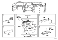 5560760180-COVER SUB-ASSY, INSTRUMENT PANEL UNDER, NO.2