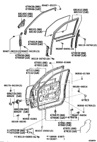 6700150060-PANEL SUB-ASSY, FRONT DOOR, RH