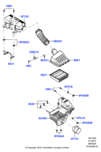 7C3Z9601A-AIR FILTER ELMT-FREELANDER II