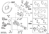 0494812070-FITTING KIT, DISC BRAKE, REAR