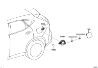 7735078020-LID ASSY, FUEL FILLER OPENING