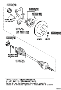 4233030150-SHAFT ASSY, REAR DRIVE, RH