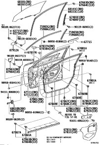 6700276031-PANEL SUB-ASSY, FRONT DOOR, LH