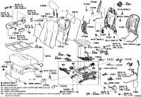 7213748170E0-COVER, SEAT TRACK