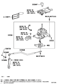 3350453100C0-KNOB SUB-ASSY, SHIFT LEVER