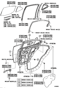 6700353040-PANEL SUB-ASSY, REAR DOOR, RH