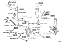 4808050430-CYLINDER ASSY, PNEUMATIC, REAR RH W/SHOCK ABSORBER