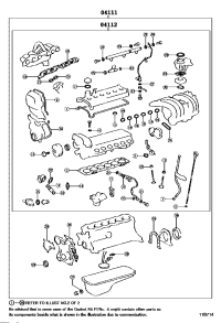 0411170100-GASKET KIT, ENGINE OVERHAUL