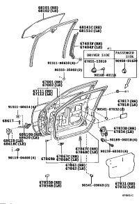 6700153011-PANEL SUB-ASSY, FRONT DOOR, RH