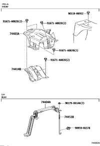 7440448160-CLAMP SUB-ASSY, BATTERY