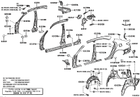 6161250102-PANEL, QUARTER, LH