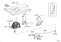3355053310-FLOOR SHIFT ASSY, TRANSMISSION