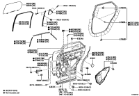 670030E150-PANEL SUB-ASSY, REAR DOOR, RH