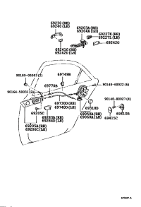 6920433020-FRAME SUB-ASSY, RR