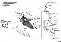 5311533070-Bracket, radiator grille