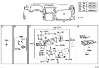 5560748210-COVER SUB-ASSY, INSTRUMENT PANEL UNDER, NO.2