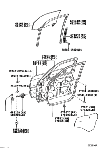 6700160463-PANEL SUB-ASSY, FRONT DOOR, RH