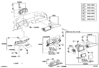 556801705022-REGISTER ASSY, INSTRUMENT PANEL, LOWER NO.1