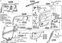 6767450100C0-Garnish, l. rr. door