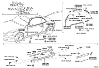7567124010-MOULDING, QUARTER BELT, RH