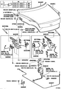 6446224010-WEATHERSTRIP, LUGGAGE COMPARTMENT DOOR