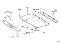 6331024031A0-HEADLINING ROOF