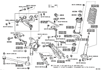 4875024050-SUPPORT ASSY, REAR SUSPENSION, RH