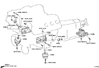 1236138281-INSULATOR, ENGINE MOUNTING, FRONT