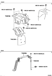 744510E010-BOLT, BATTERY CLAMP