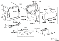 6810558190-GLASS SUB-ASSY, BACK