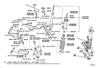 4853080412-ABSORBER ASSY, SHOCK, REAR RH