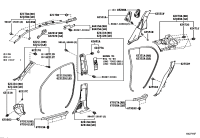 6221076011A2-GARNISH, FRONT PILLAR, RH