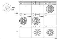 4260B60500-ORNAMENT SUB-ASSY, WHEEL HUB
