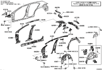 6563776050-LINER, REAR WHEEL HOUSE, RH