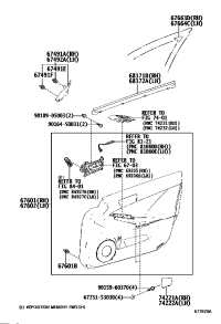 676105375227-BOARD SUB-ASSY, FRONT DOOR TRIM, RH