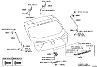 689500WN00-STAY ASSY, BACK