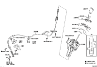 3350458100-KNOB SUB-ASSY, SHIFT LEVER