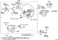 4513058050C0-BUTTON ASSY, HORN