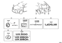 7536176020-PLATE, FRONT FENDER NAME, NO.1