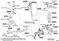 4230433050-CARRIER SUB-ASSY REAR AXLE RH