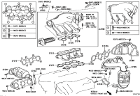 1714031400-MANIFOLD SUB-ASSY, EXHAUST, RH