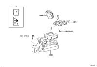 3355011010-FLOOR SHIFT ASSY, TRANSMISSION