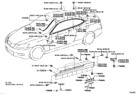 7554553020-CLIP, WINDSHIELD OUTSIDE MOULDING, NO.1