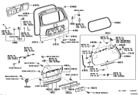 6810560230-GLASS, BACK DOOR