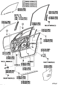 6700160730-PANEL SUB-ASSY, FRONT DOOR, RH