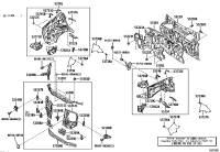 5320160291-SUPPORT SUB-ASSY, RADIATOR