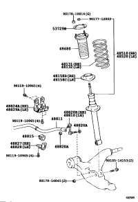 4851080493-ABSORBER SET, SHOCK