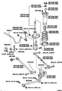 4823133500-SPRING, COIL, REAR LH